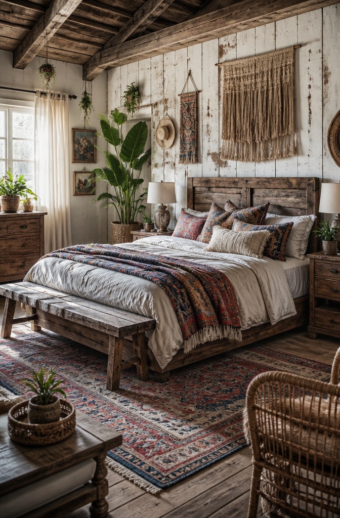 Rustic Boho Farmhouse Retreat