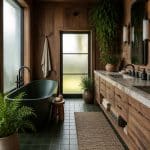 12 Stunning Brown and Green Bathroom Ideas to Transform Your Space