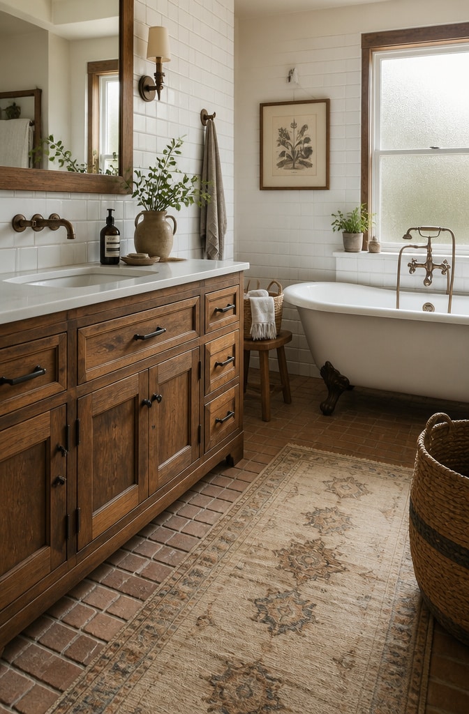 14 Stunning Brown and White Bathroom Ideas to Transform Your Space