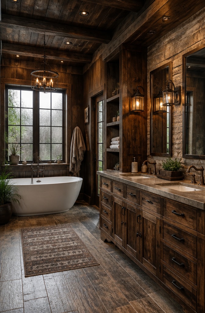 12 Inspiring Dark Brown Bathroom Ideas to Elevate Your Space