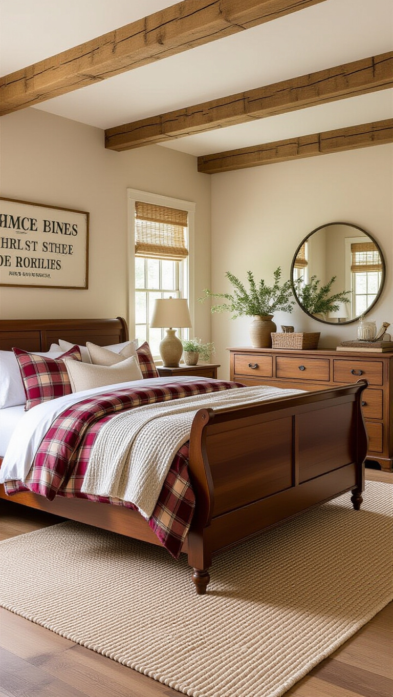 Rustic Farmhouse Bedroom