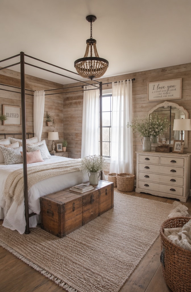 Rustic Farmhouse Teen Bedroom