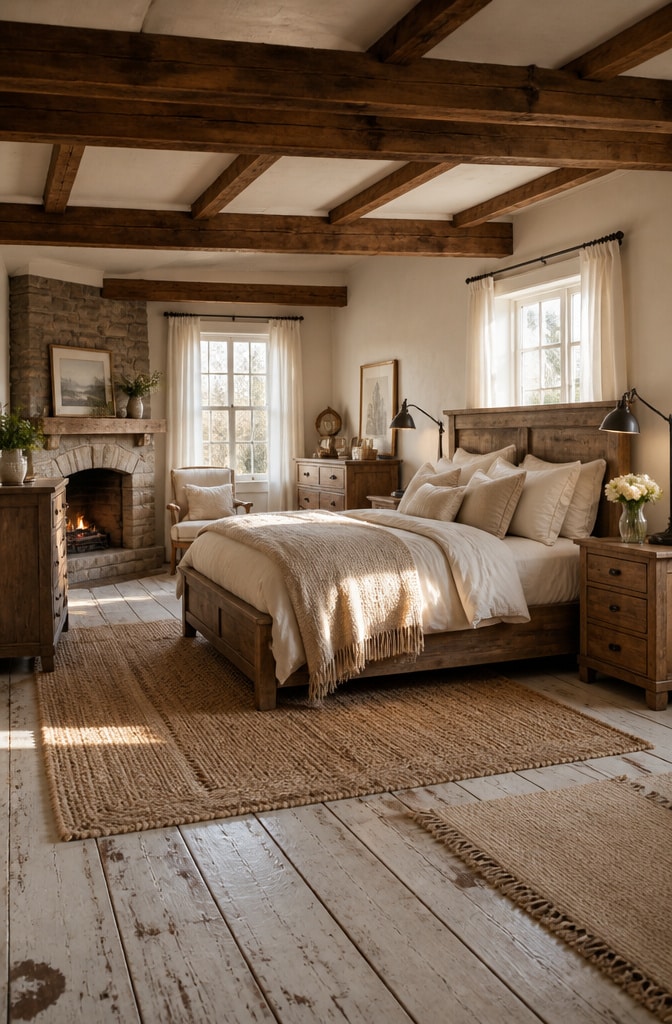 15 Charming Country Farmhouse Bedroom Ideas to Create a Cozy Retreat