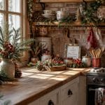 10 Festive Kitchen Counter Christmas Decor Ideas to Spark Holiday Cheer
