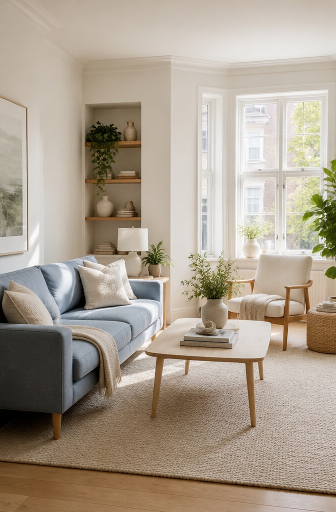Scandinavian Blue and Cream Haven