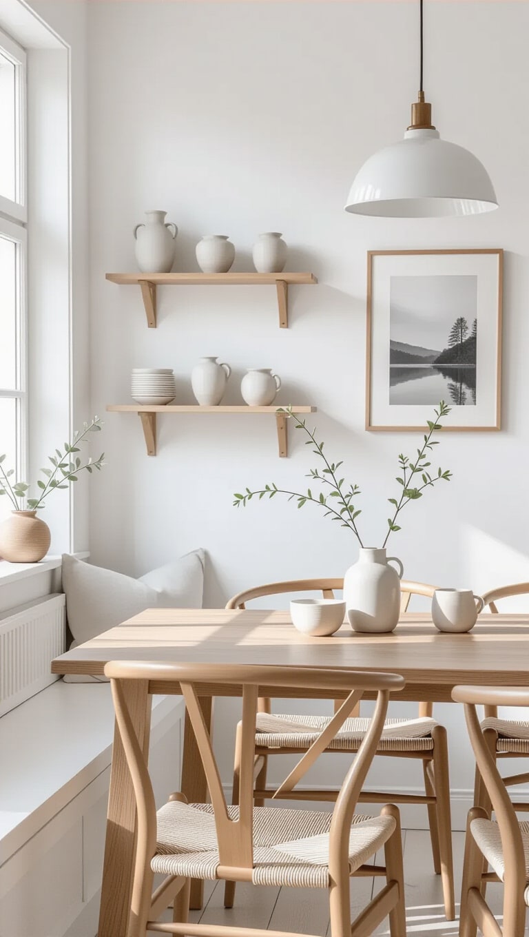 Scandinavian Hygge Dining Room Walls