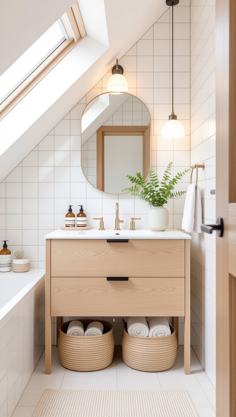 Scandinavian Hygge Guest Bathroom