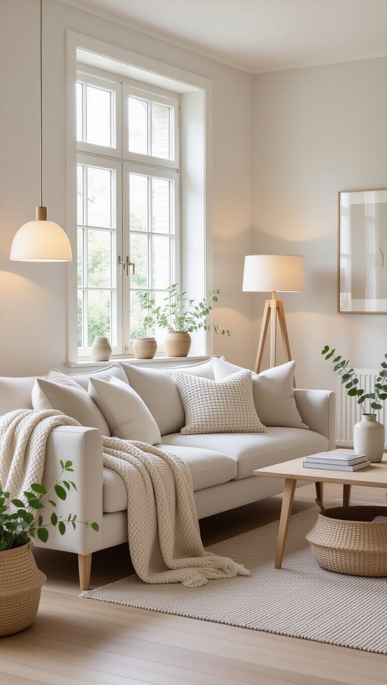 Scandinavian Hygge Living Room