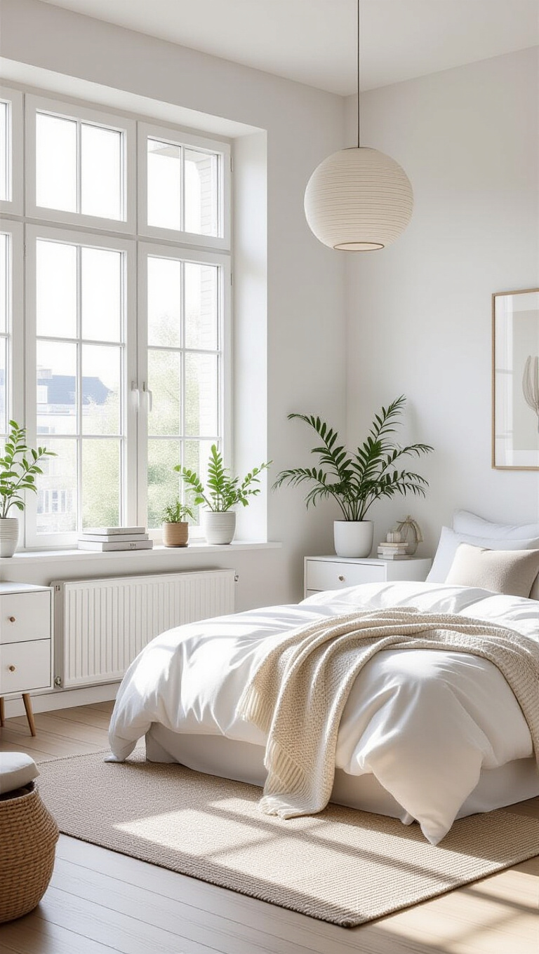 Scandinavian Minimalist Bedroom