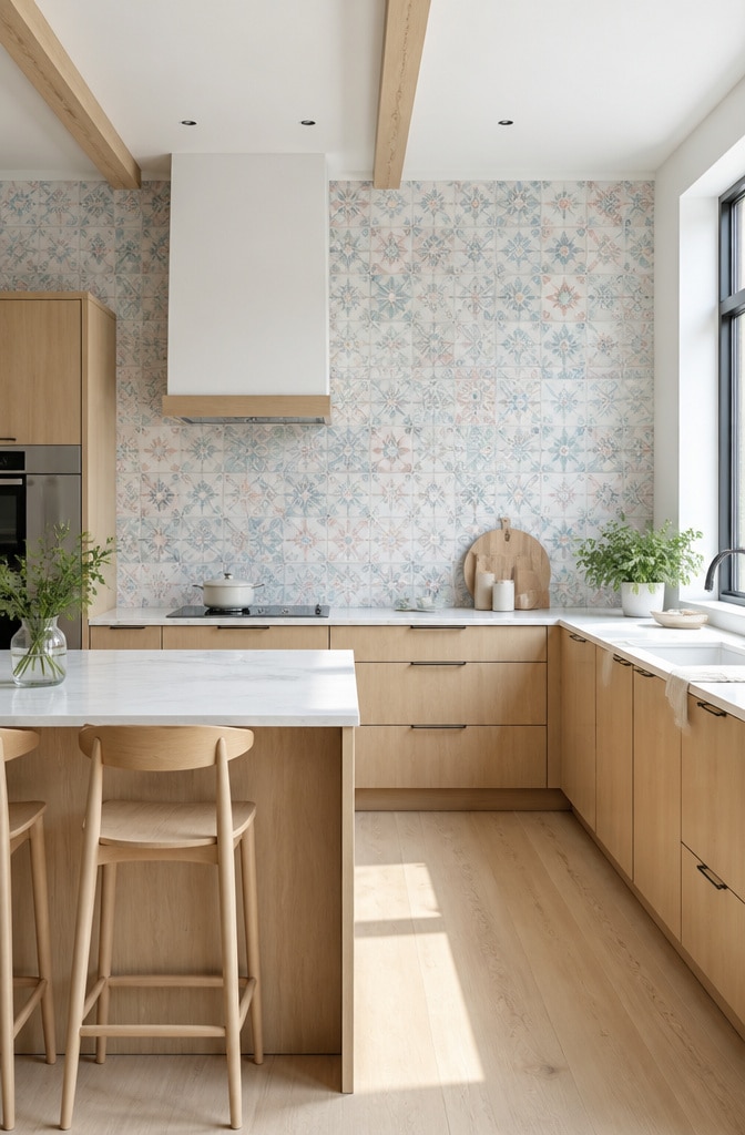 Scandinavian Soft Pastel Tiles