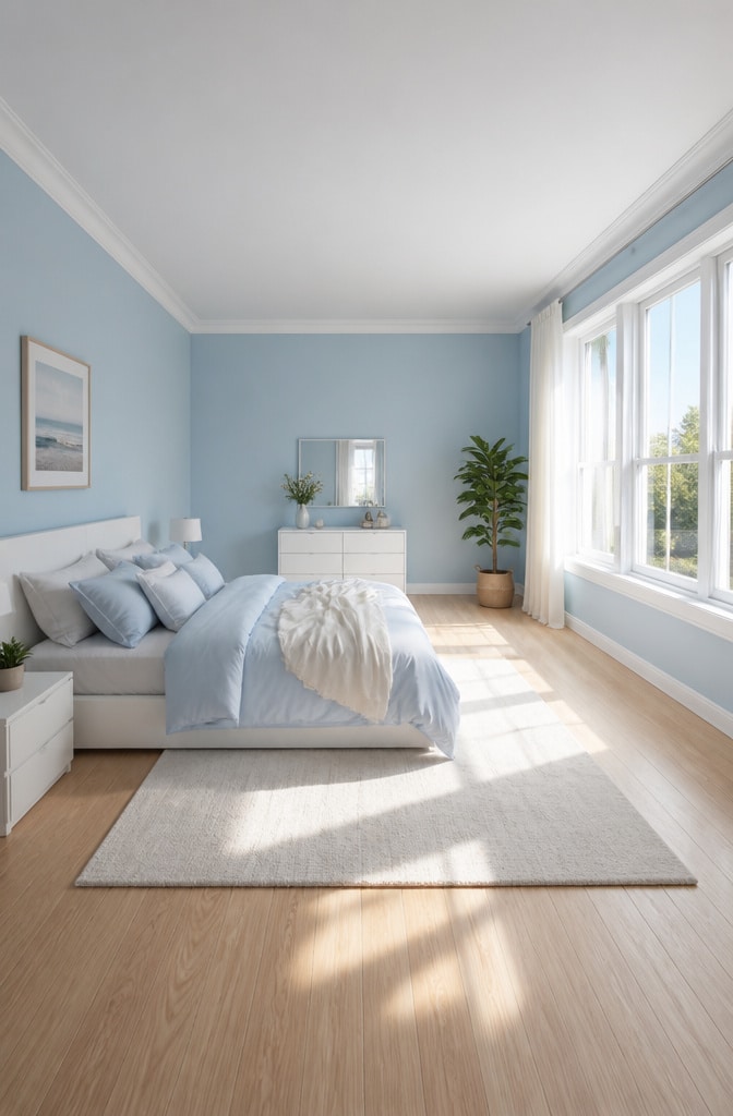 15 Stunning Blue Paint Colors to Transform Your Bedroom into a Tranquil Retreat