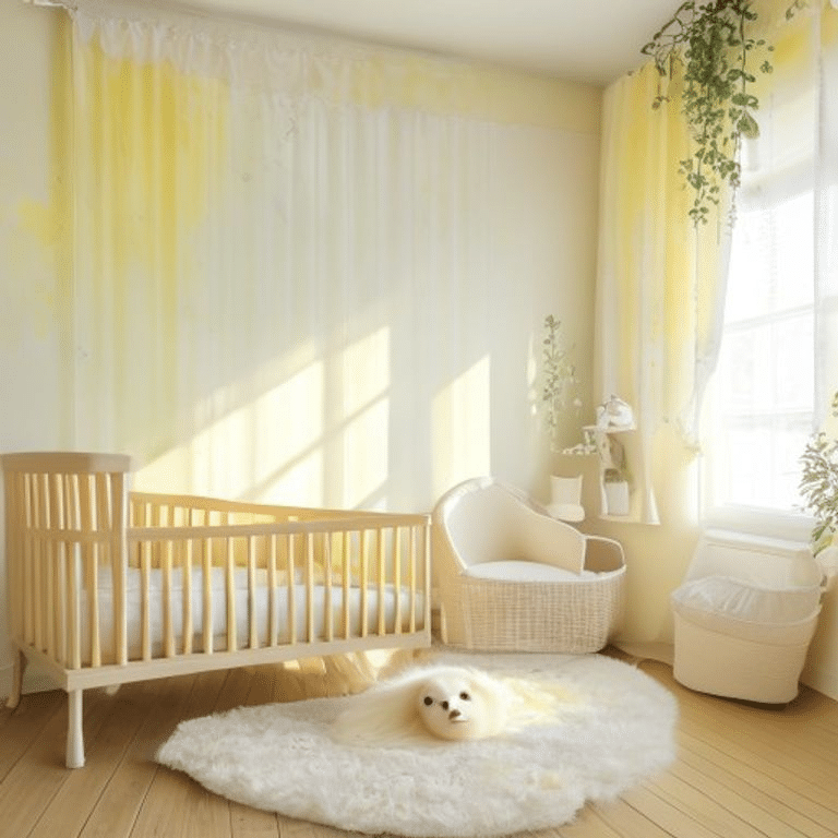 Soft Pastel Yellow Nursery Retreat