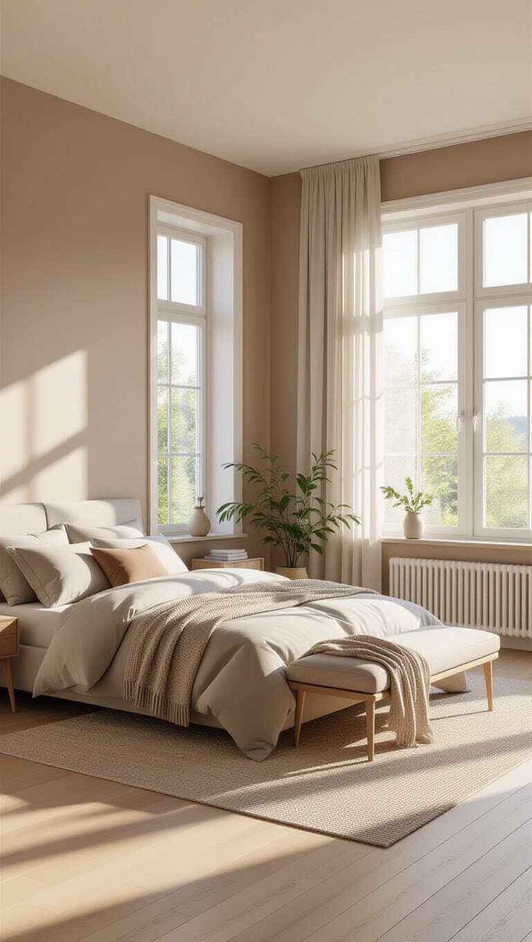 Soft Taupe Serenity Bedroom