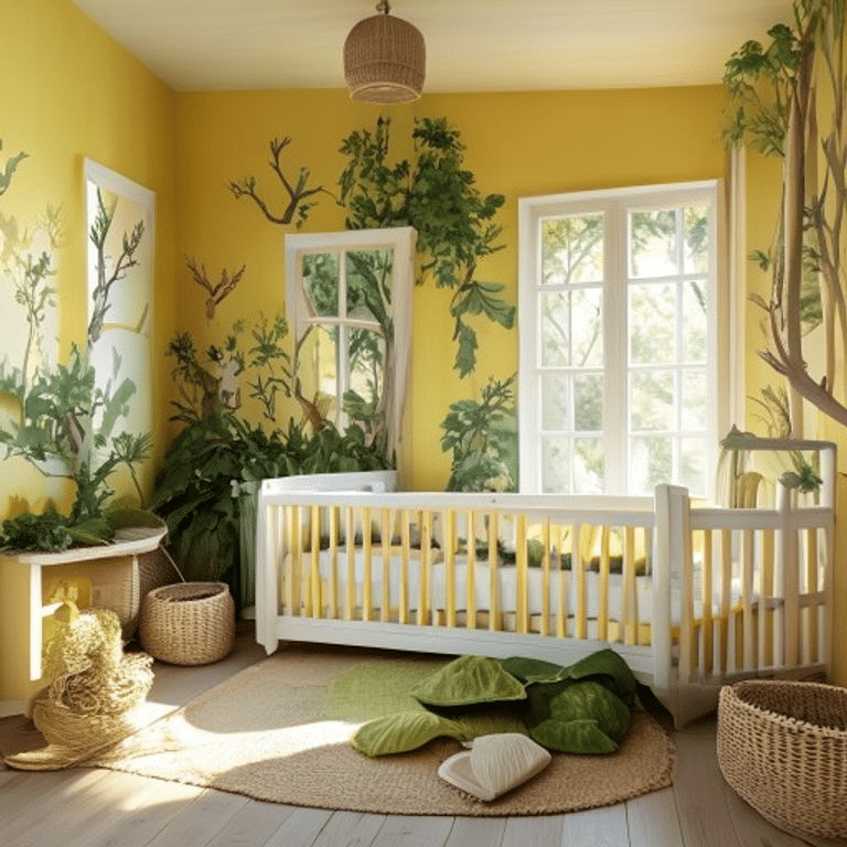 Soft Yellow Woodland Nursery