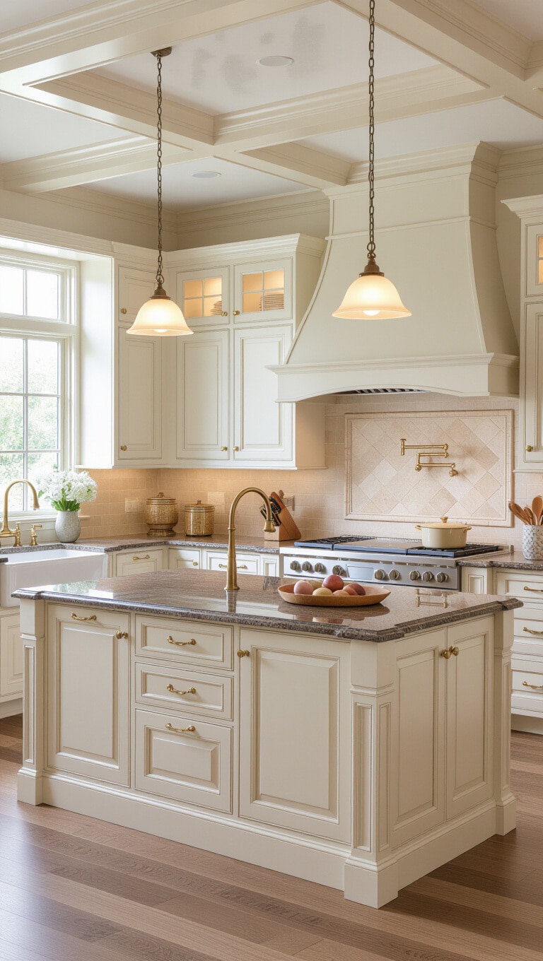 Traditional Baltic Brown Granite Kitchen