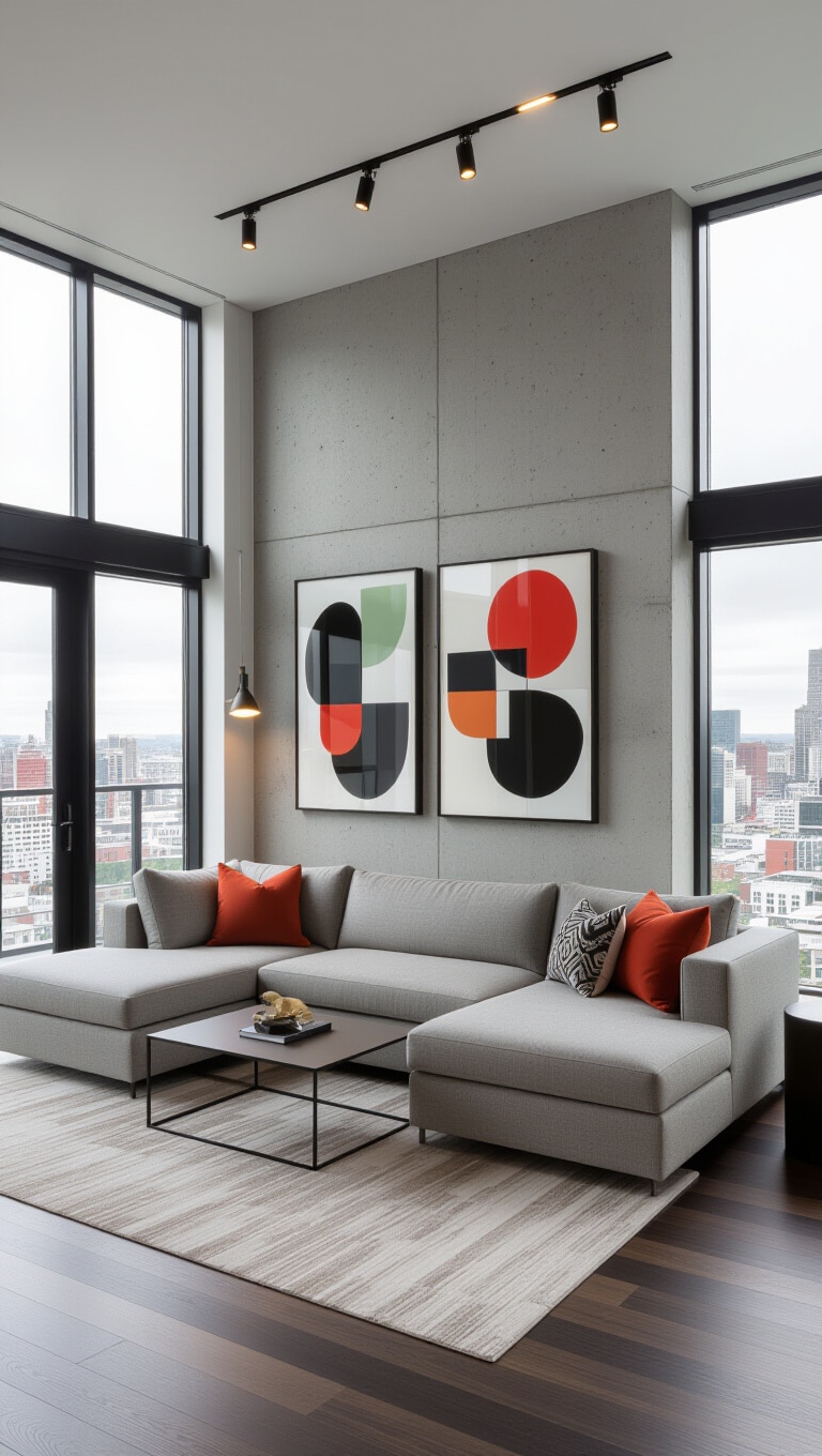 Urban Contemporary Small Living Room
