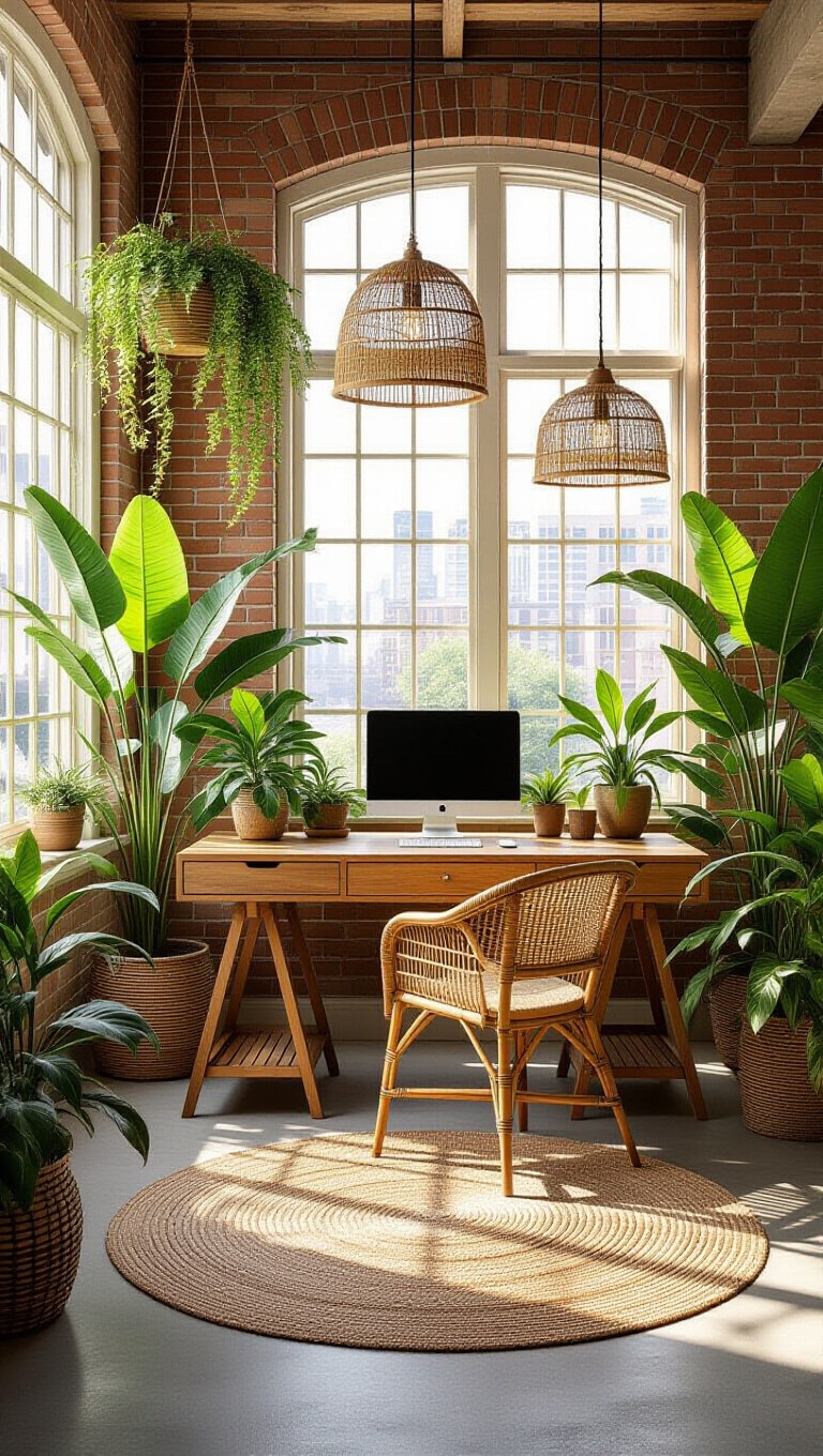 Urban Jungle Home Office