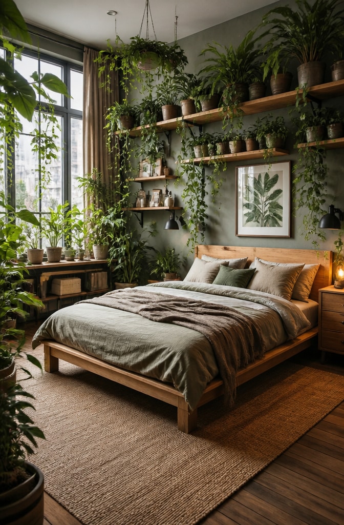Urban Jungle Small Bedroom