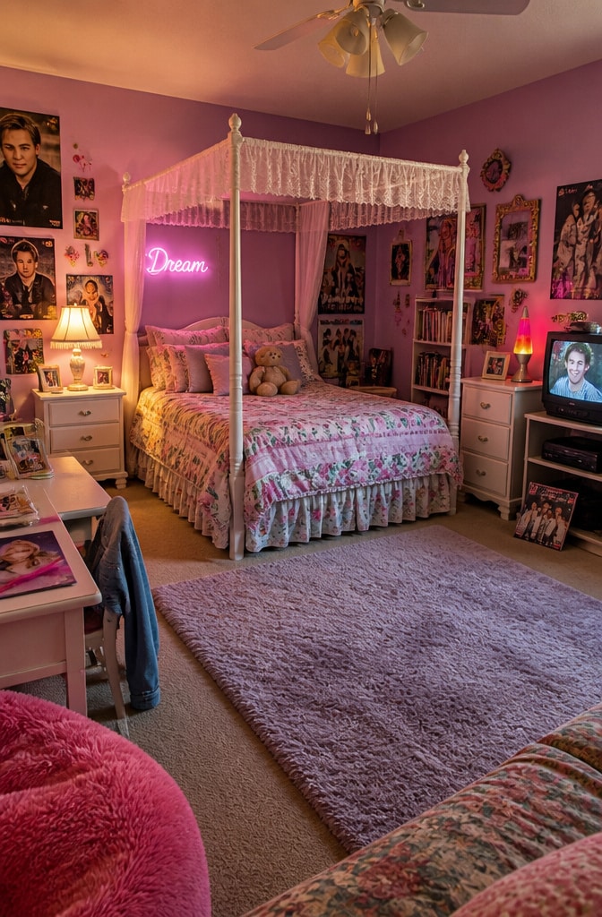 Vintage 90s Teen Bedroom Revival