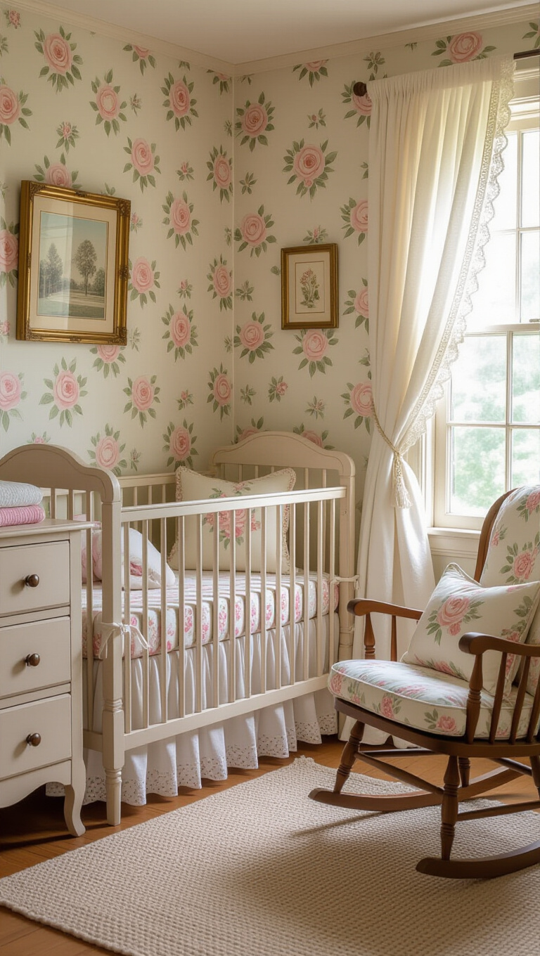 Vintage Floral Nursery