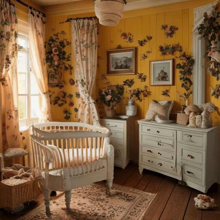 Vintage Sunshine Yellow Nursery