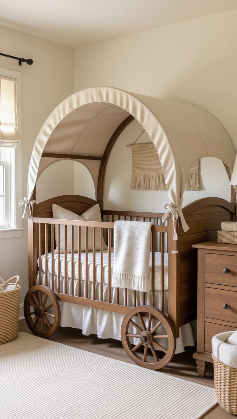 Western Vintage Wagon Nursery
