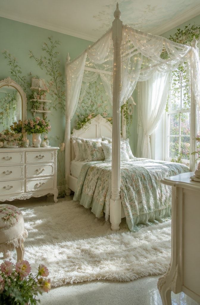 Whimsical Enchanted Garden Bedroom