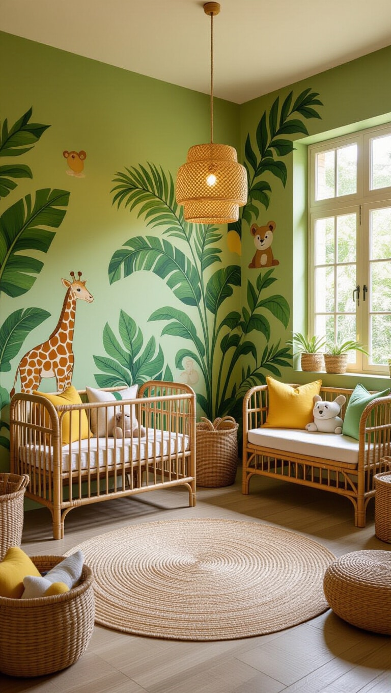 Whimsical Jungle Safari Nursery