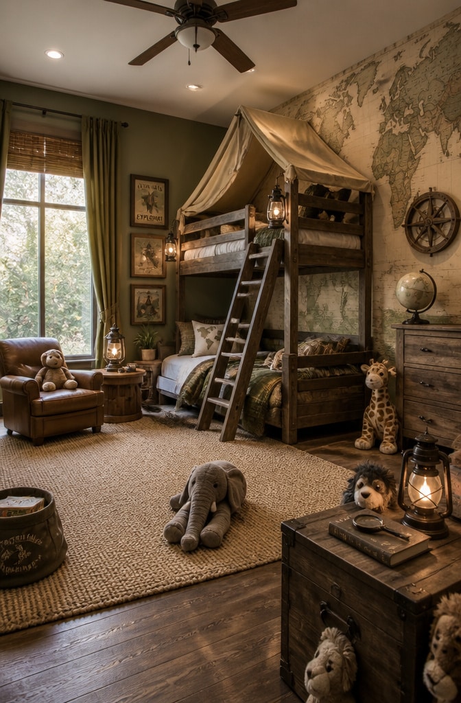 Adventure Explorer Boys Bedroom