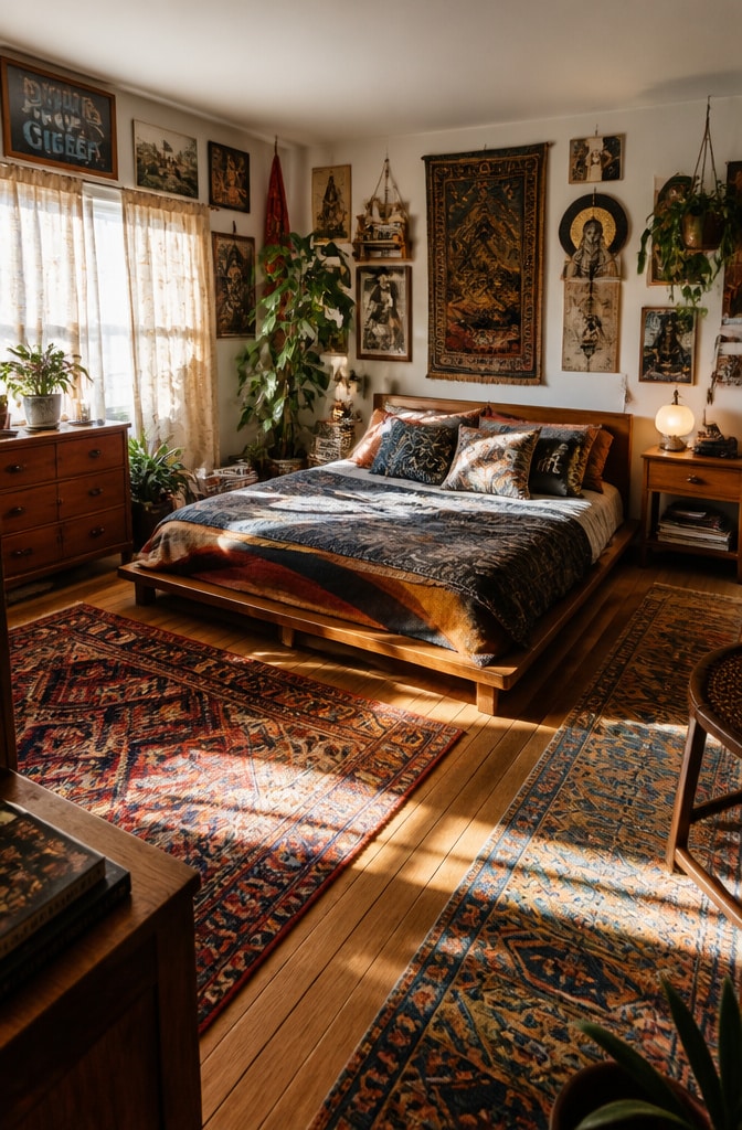 Bohemian Eclectic Bedroom