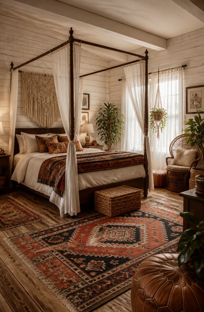 Bohemian Modern Farmhouse Bedroom