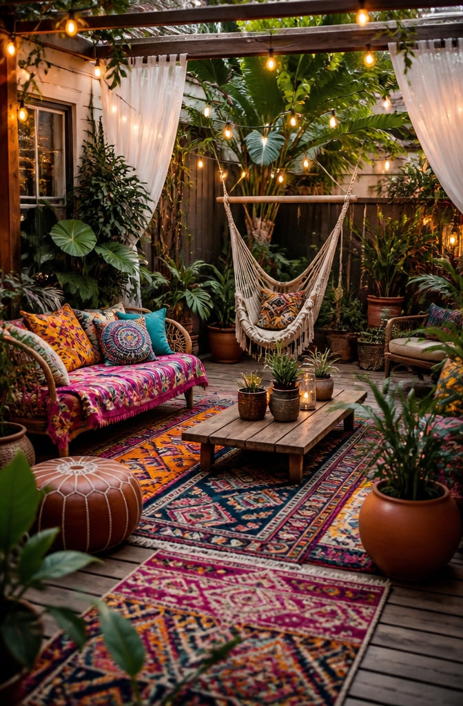 Bohemian Tropical Hideaway