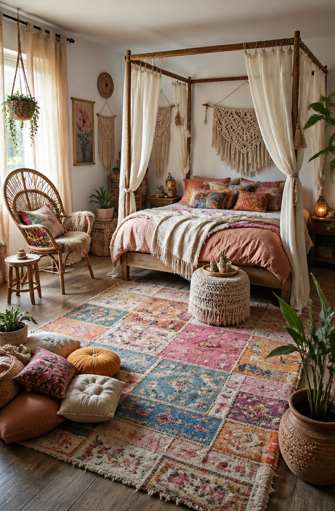 Boho Chic Dreamy Bedroom