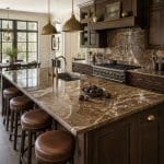 11 Stunning Brown Marble Countertops That Will Transform Your Kitchen Design