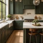 15 Stunning Forest Green Kitchen Cabinet Ideas to Transform Your Space