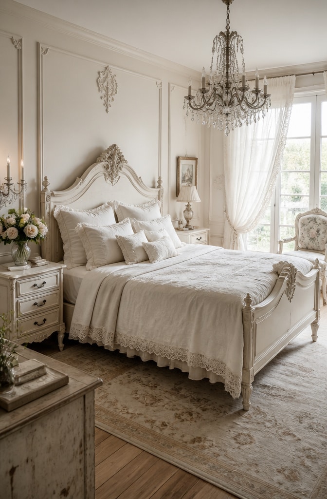 Classic French Country Off White Suite