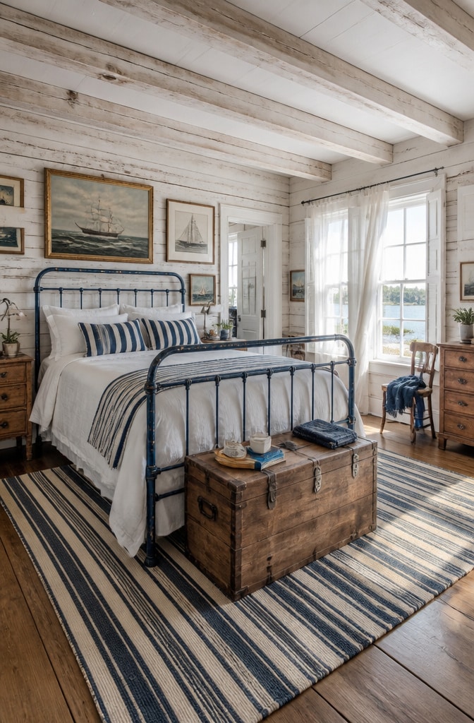 10 Coastal Vintage Bedroom Ideas to Transform Your Space into a Beachy Retreat