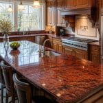 13 Stunning Red Granite Kitchen Ideas to Elevate Your Cooking Space