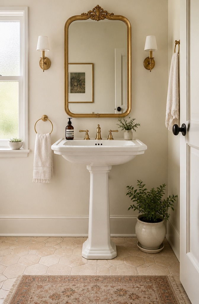 12 Stylish Pedestal Sink Bathroom Ideas to Elevate Your Space
