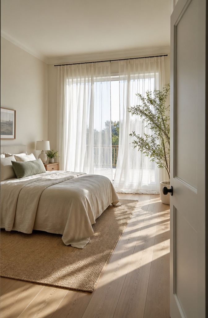 10 Stunning White Curtain Ideas to Transform Your Bedroom into a Dreamy Oasis