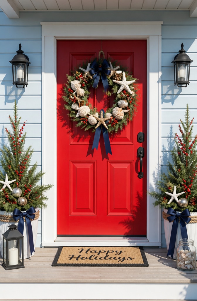 Coastal Christmas with Nautical Touches