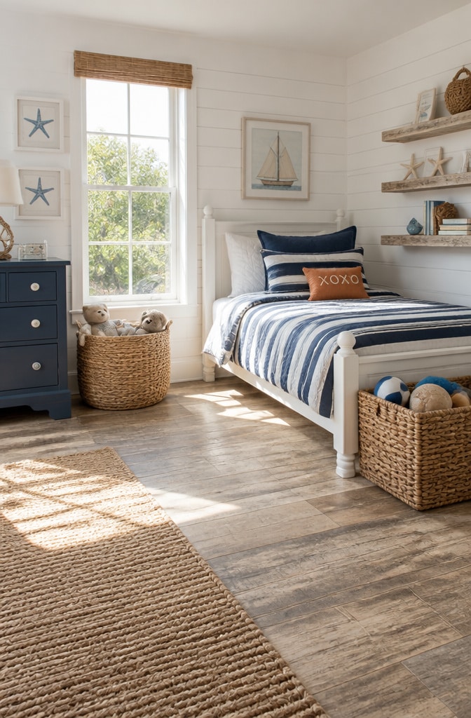 Coastal Farmhouse Kids Retreat