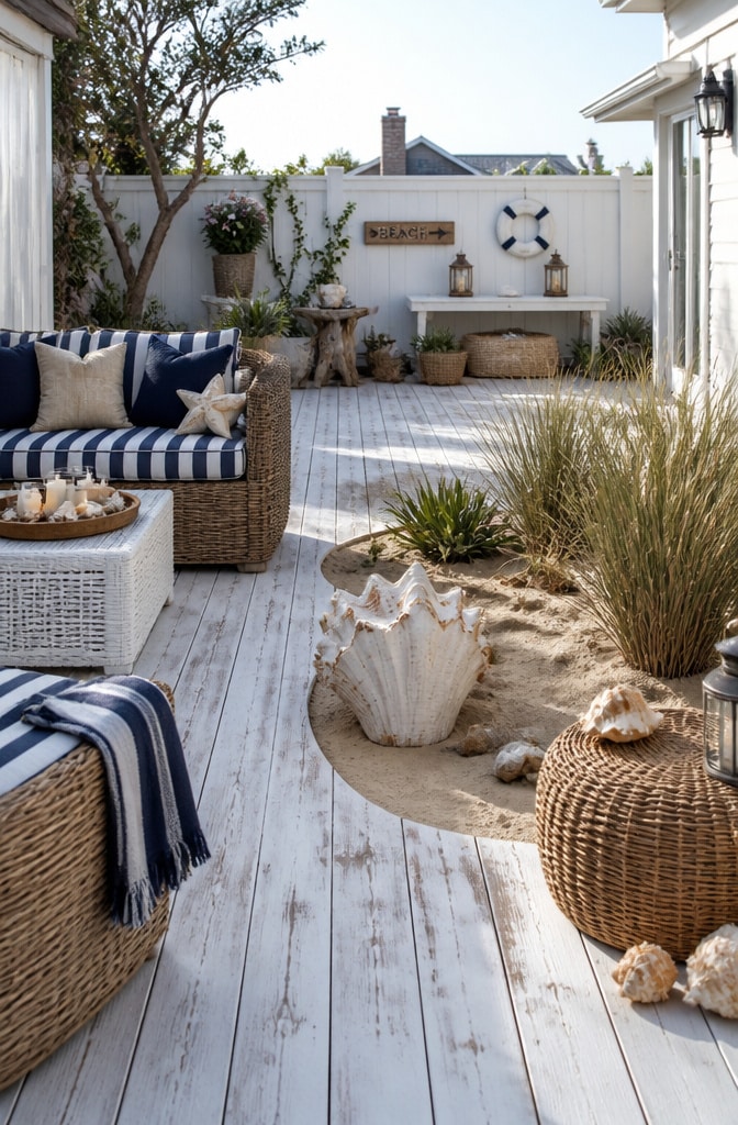Coastal Nautical Beach Vibes