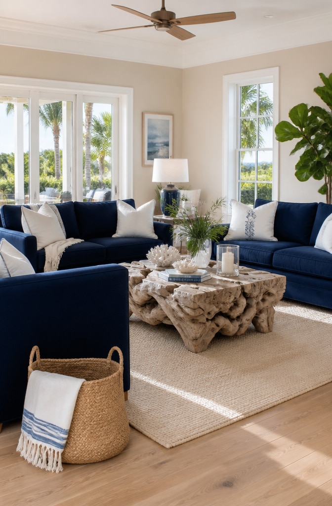 Coastal Neutral and Blue Oasis