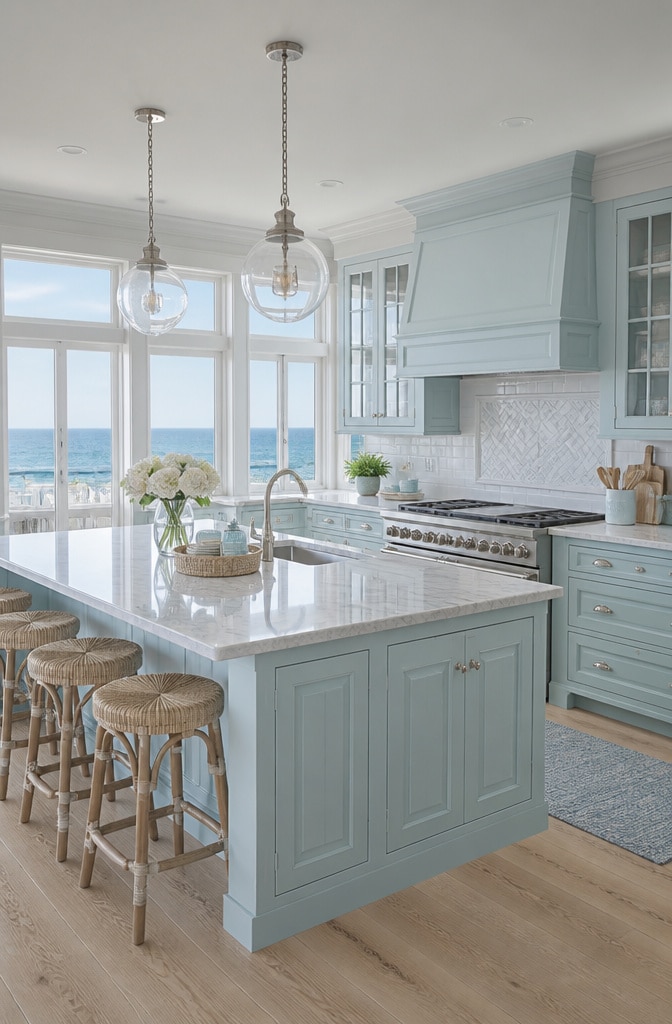 11 Inspiring Pastel Blue Kitchen Ideas to Refresh Your Space
