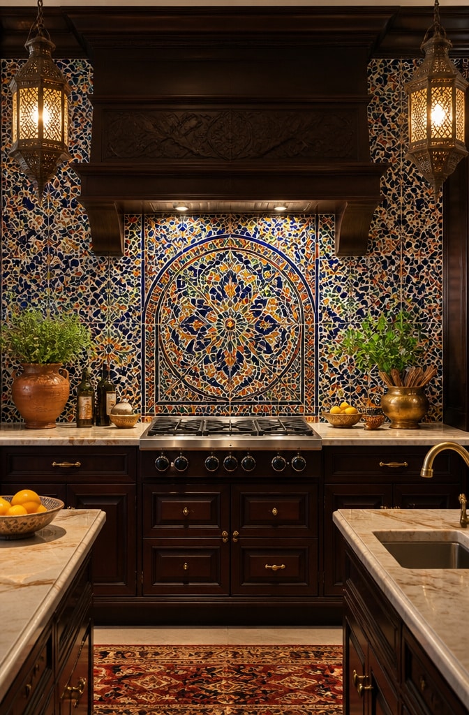 Colorful Moroccan Mosaic Tiles