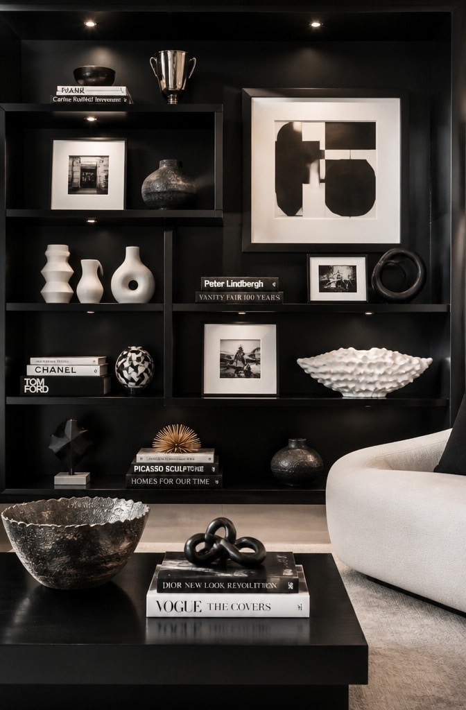 Contemporary Art Gallery Shelf Design