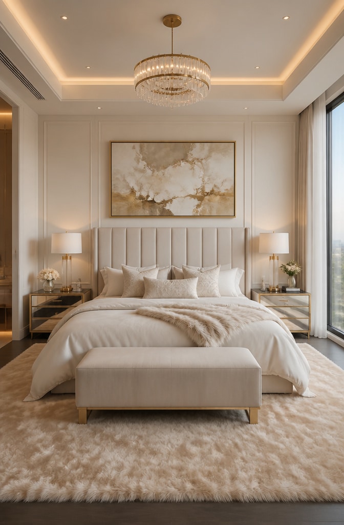 Contemporary Luxe Vanilla Suite