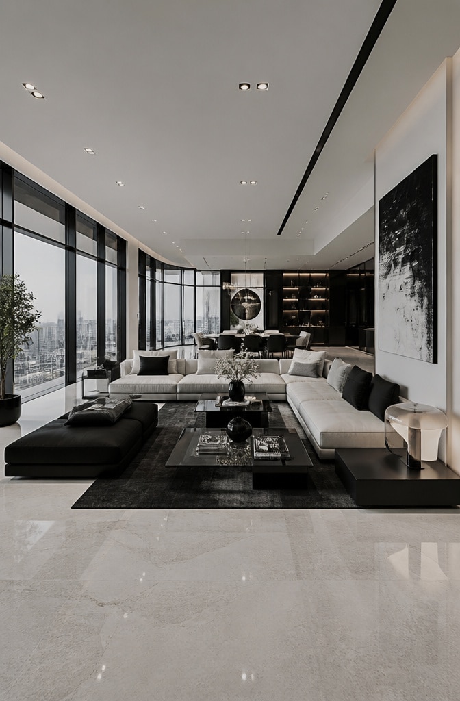 Contemporary Urban Living Room