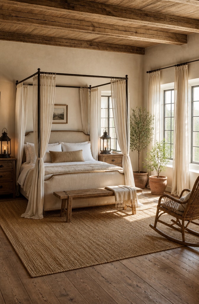 Cozy Neutral Toned Farmhouse Retreat